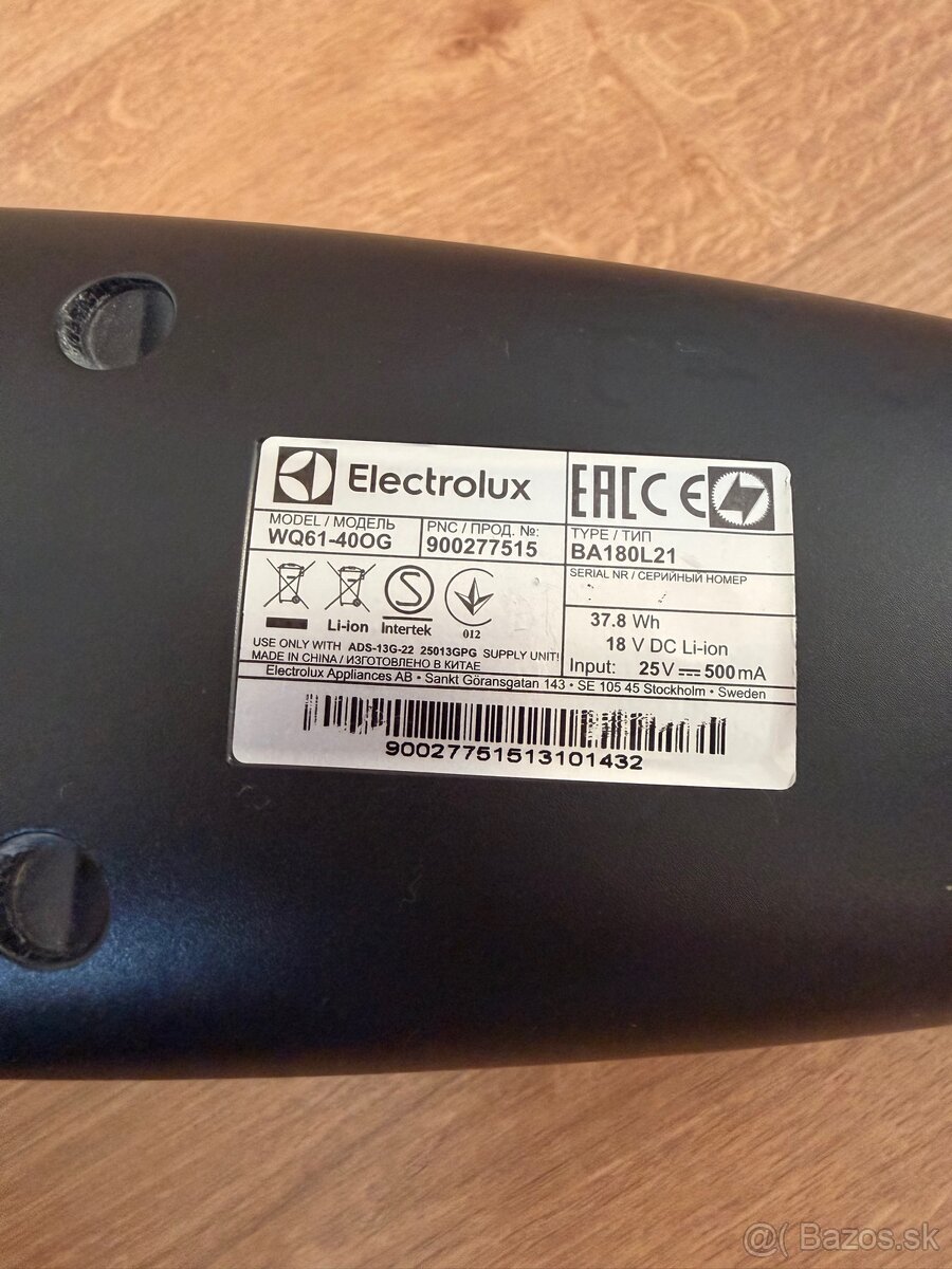 Predám tyčový vysávač Electrolux Well Q6. - 6