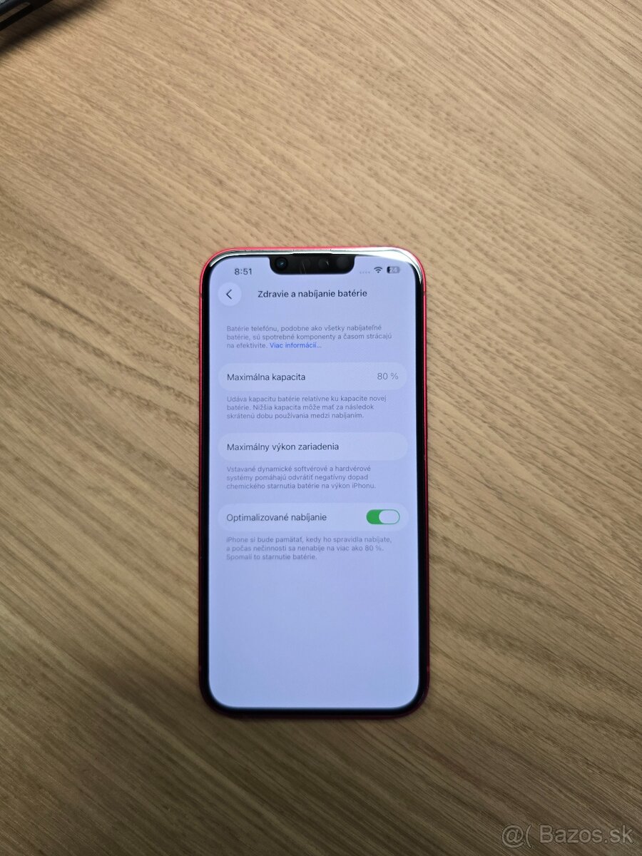 Predám Iphone 13 128GB Red - 6