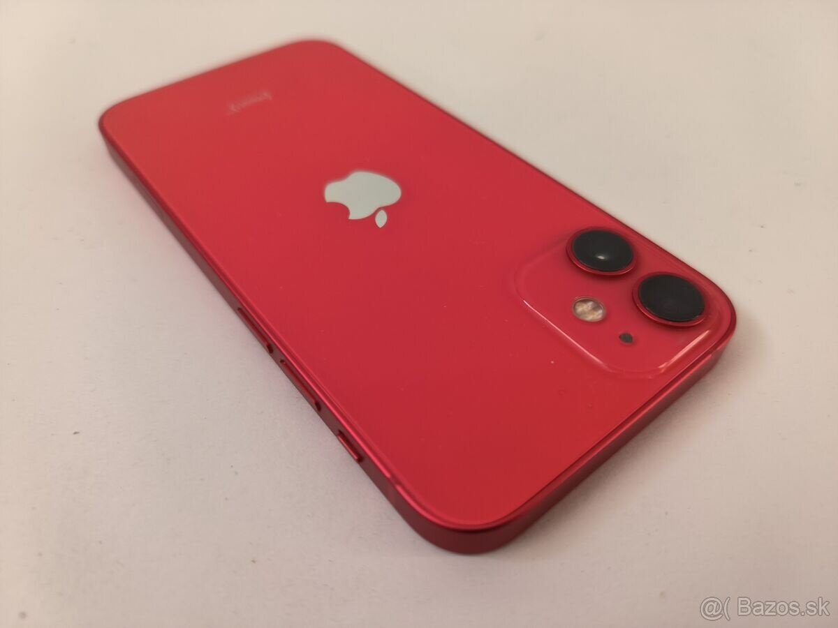 apple iphone 12 mini 64gb Red / Batéria 100% - 6