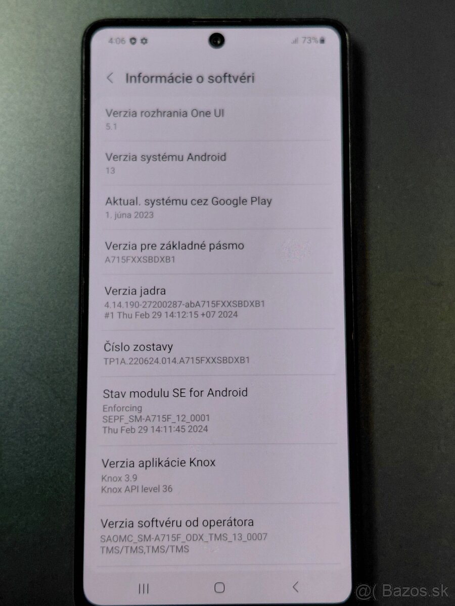 Samsung Galaxy A71 – Prism Crush Silver – 6/128 GB DualSIM - 6