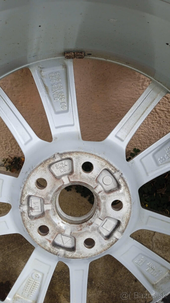 Škoda R17 originál disky 5x112 + zimné Fulda 225/45 R17(6mm) - 6