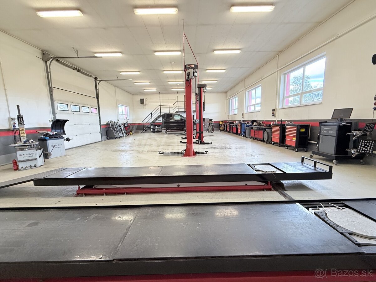 Zabehnutý autoservis s veľkorysým pozemkom a veľkým … - 6