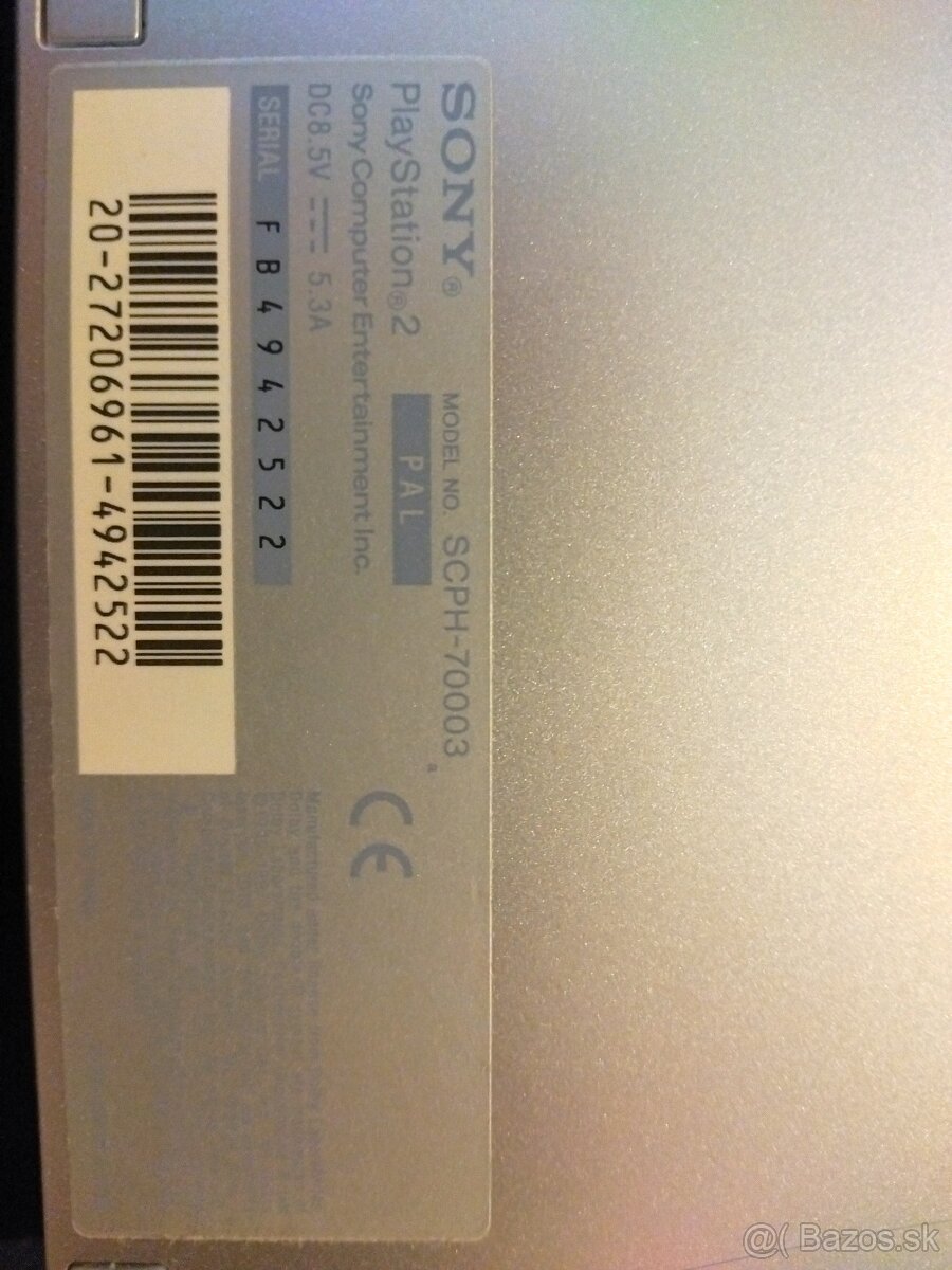 Predám PS2 model SCPH 70003 - 6