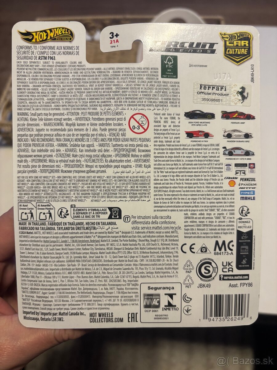 Hotwheels Premium Ferrari 499P - 6