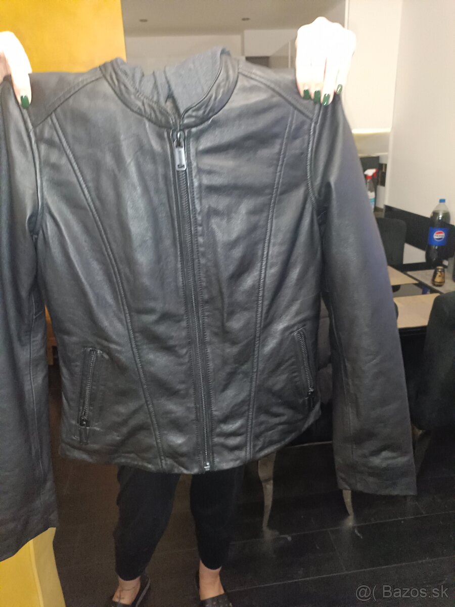 Dámska kožená bunda MUSTANG - 6