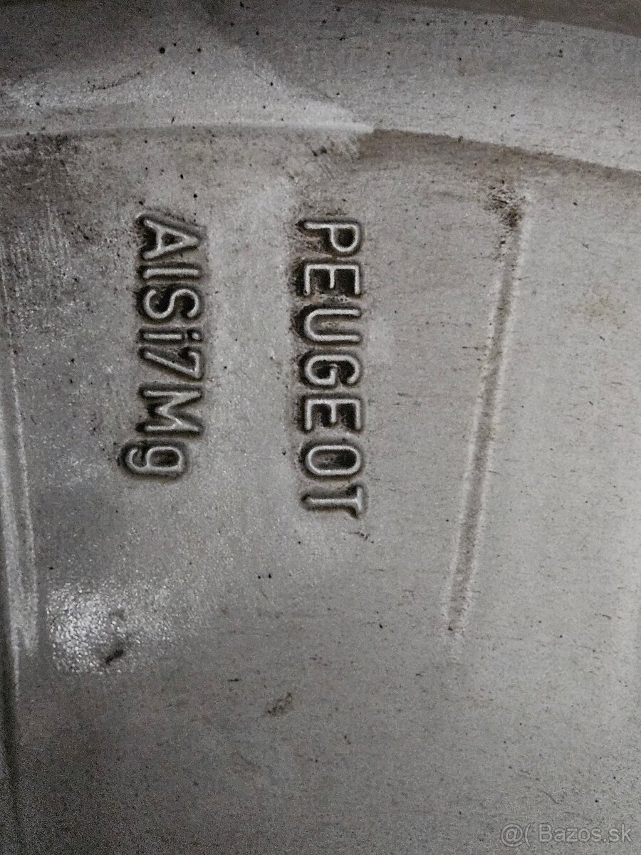 PREDÁM,NEMECKÉ DISKY NA PEUGEOT 2008/+PNEUMATIKY - 6