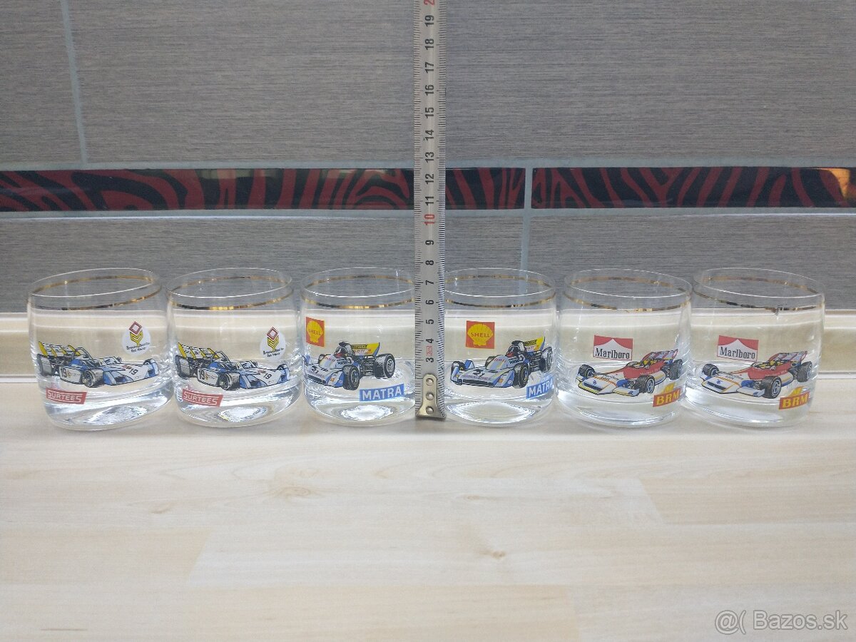 poháre formula, popolník marlboro, becherovka štamperlíky - 6