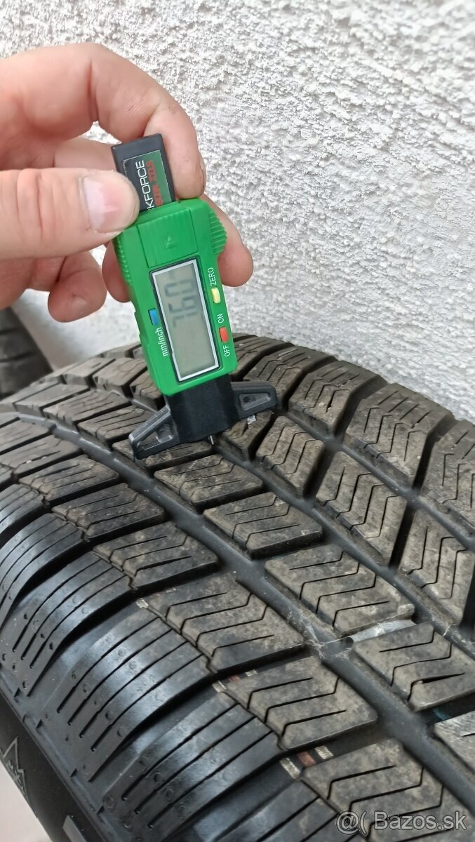 5x112 R16 HLINÍKOVÉ DISKY 215/65 R16 ZIMNÉ PNEUMATIKY - 6