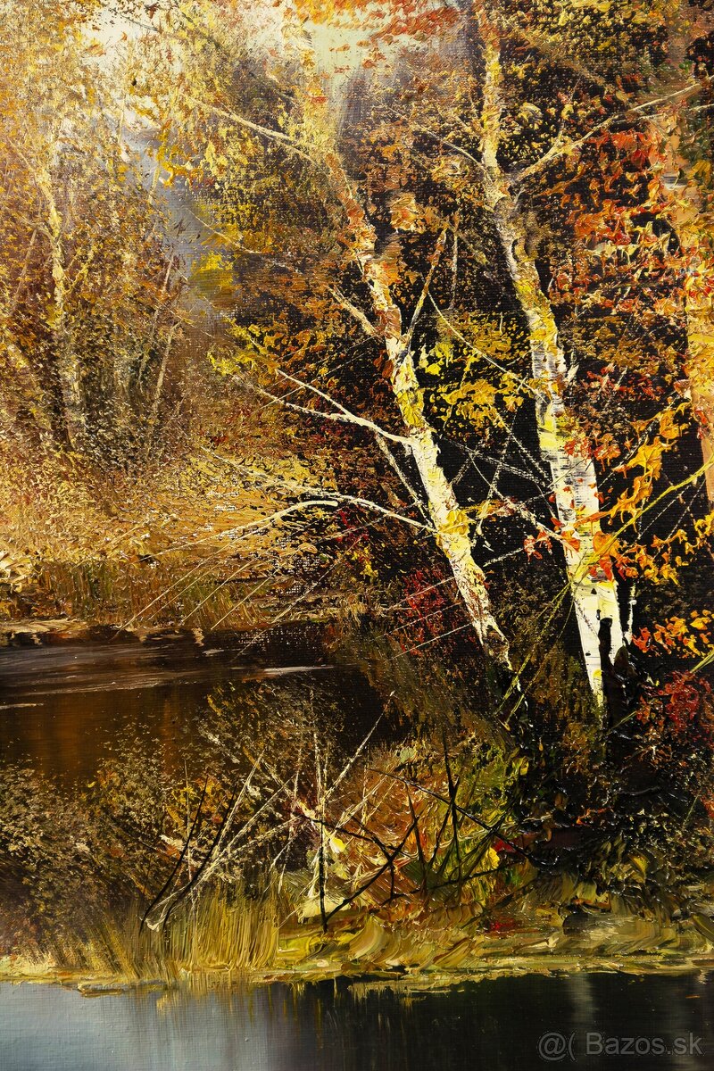 Autumn / Jeseň – olej na plátne, 90 × 60 cm - 6