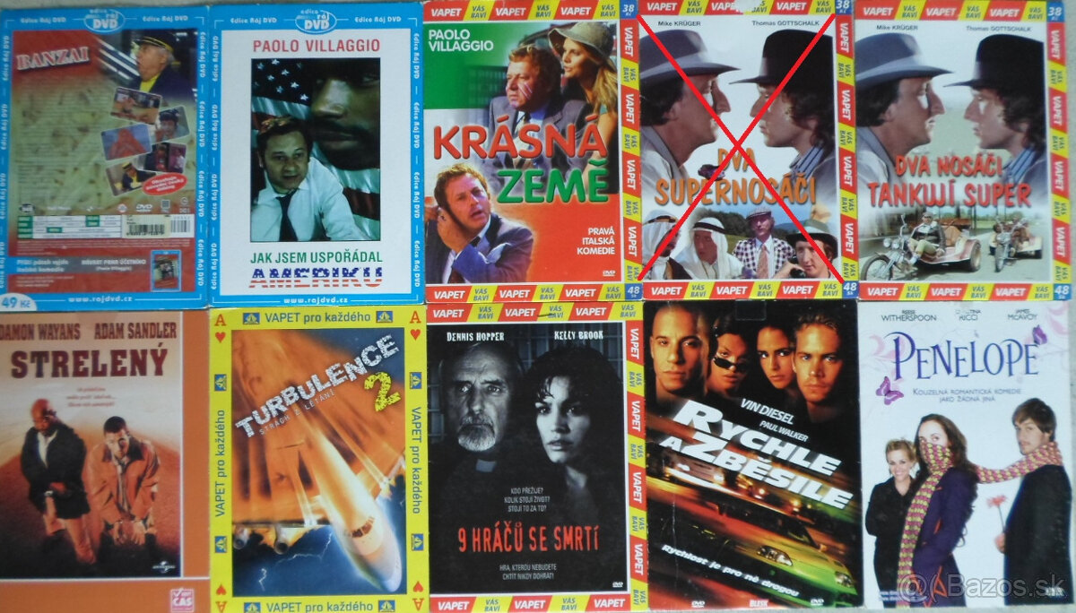 ♦️ DVD - FILMY - ORIGINÁLY ♦️ - 6