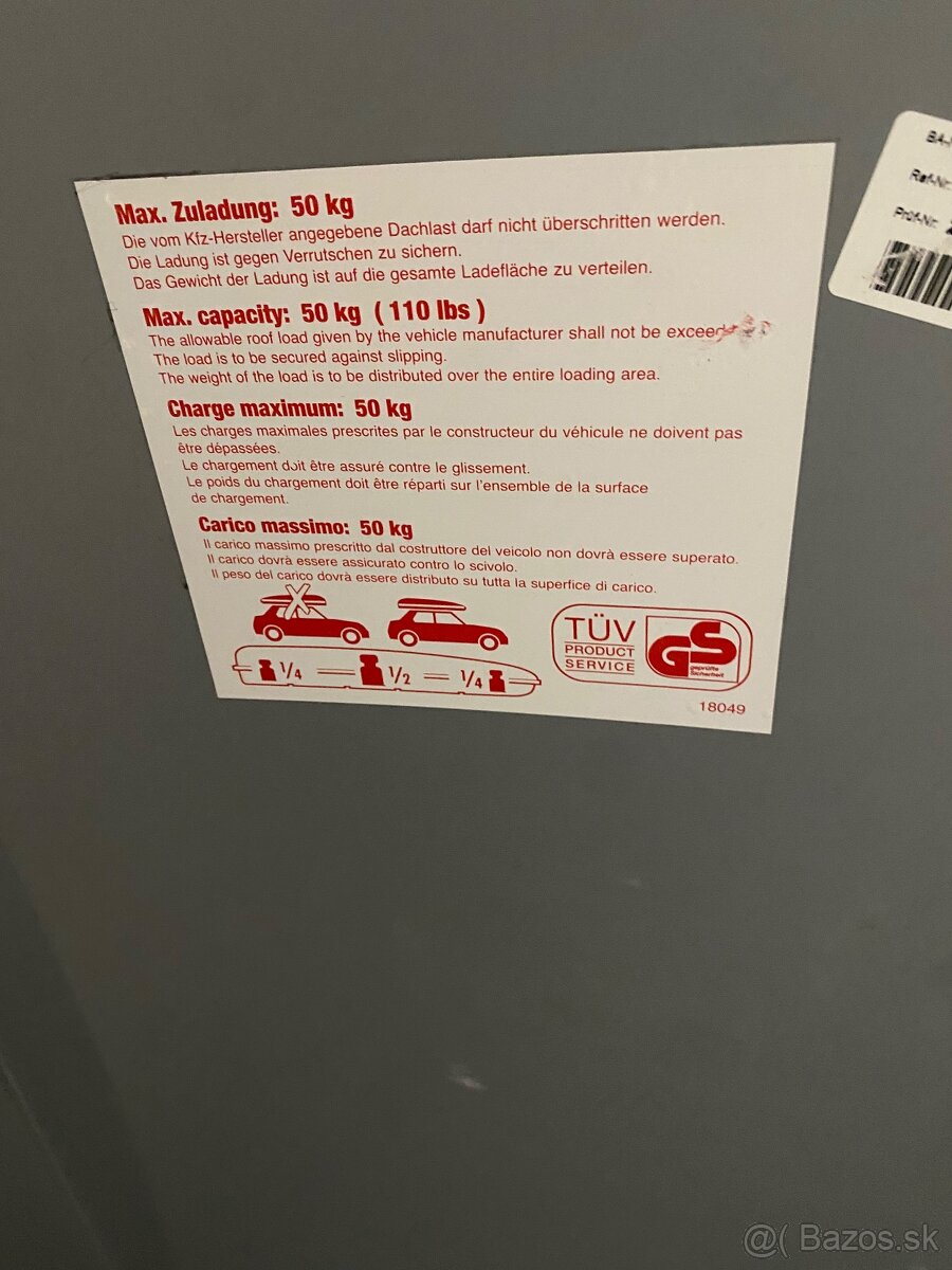 Strešný box THULE - 6