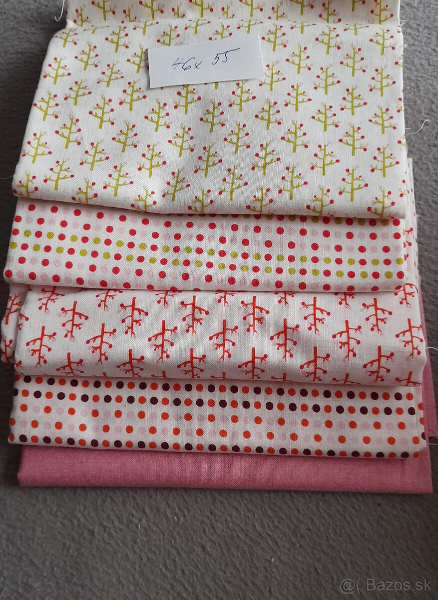 Patchwork- americké dizajnové látky - 6