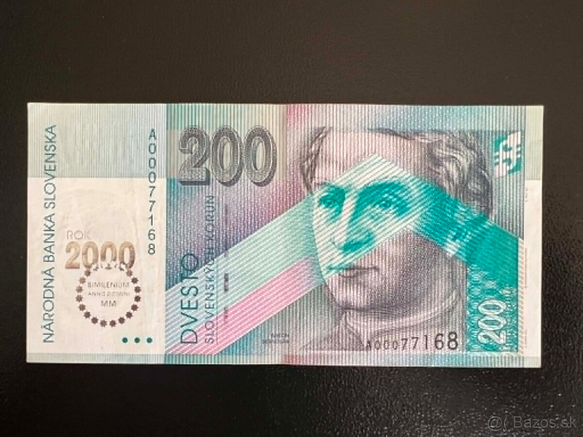 Slovenské bankovky ( Bimilenium ) - 6