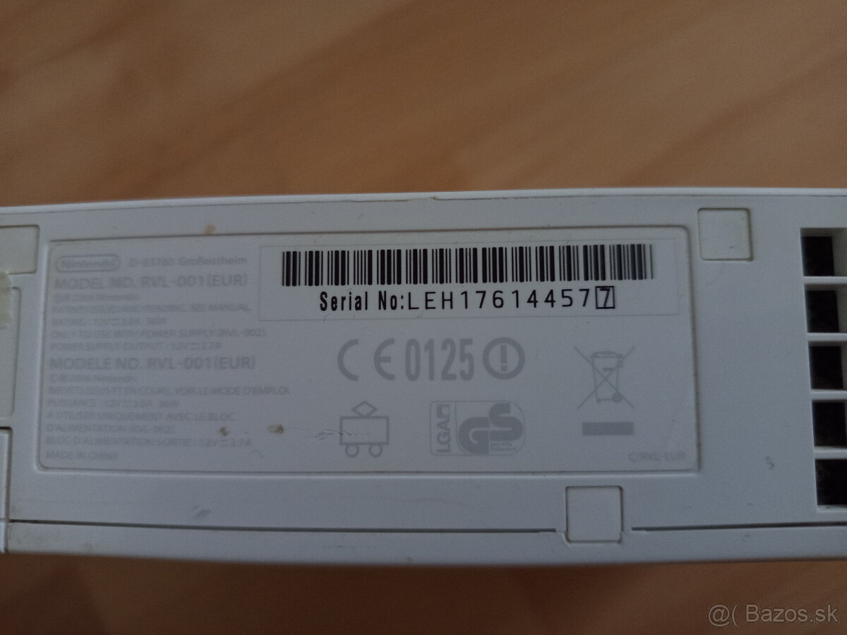 Nintendo Wii - Samotná konzola+Sensor Bar+HDMI red. - 6