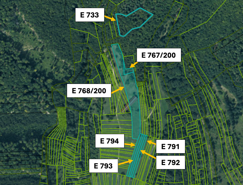 Omastiná – 9.909 m2 LESY a PASIENKY – PREDAJ - 6