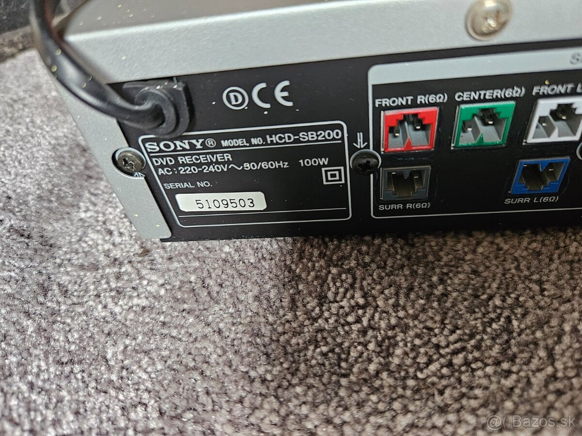 Domáce kino Sony DAV-SB200 - 6