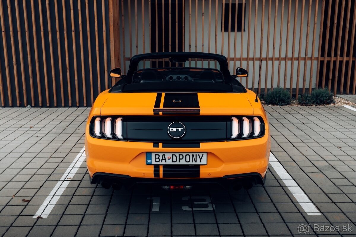 Predám NEBURANY Ford Mustang 5.0 Ti-VCT V8 GT Cabrio - 6