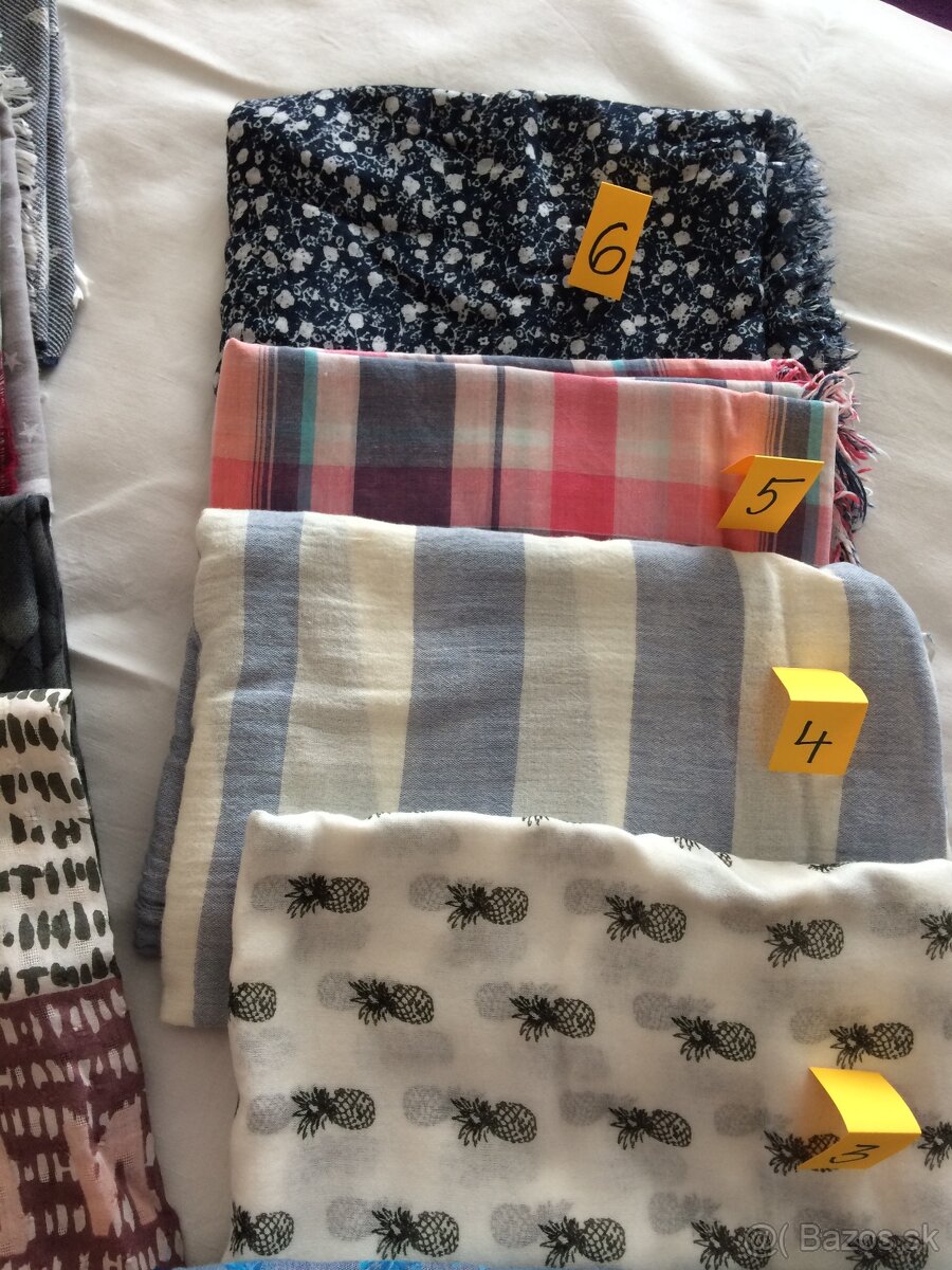 Šatky, šále značky GANT, TOMMY HILFIGER .... - 6