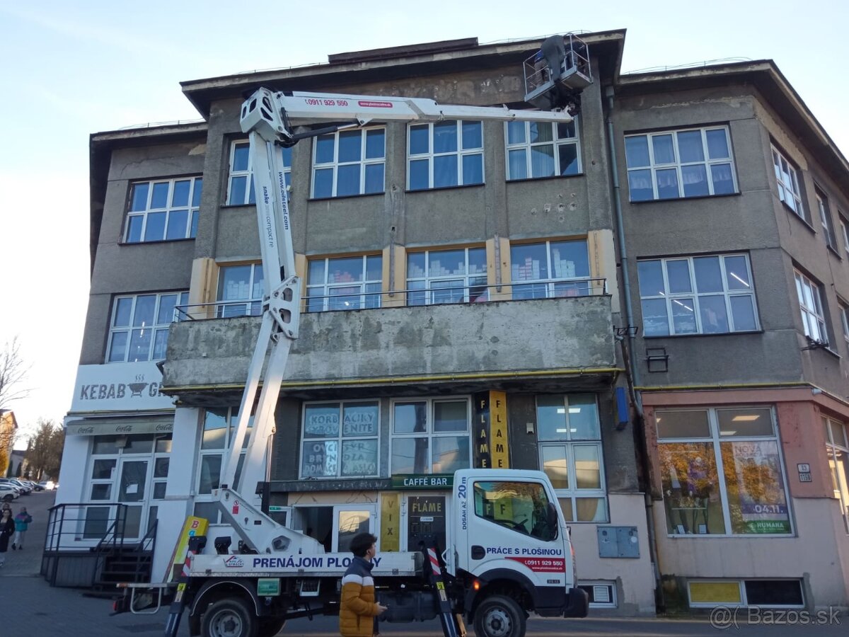 Prenájom plošiny s obsluhou - 6