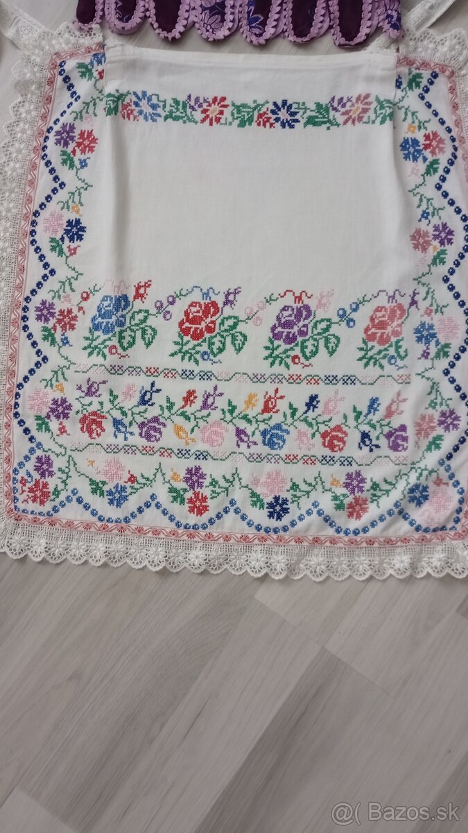 Kroj Myslava / čepiec, lajblik, oplecko, zástera - 6