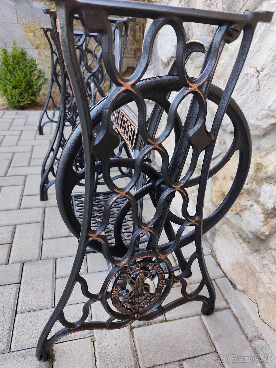 Konštrukcie šijaci stroj Singer - patina - 6