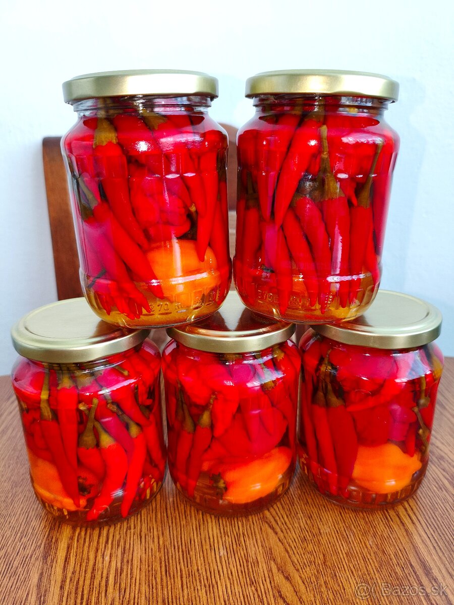 Domáce chilli rôzne druhy. - 6