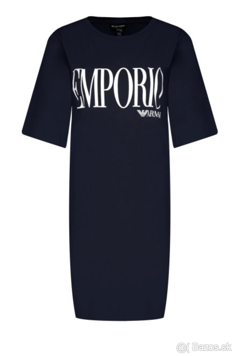 Emporio Armani šaty M modré - 6