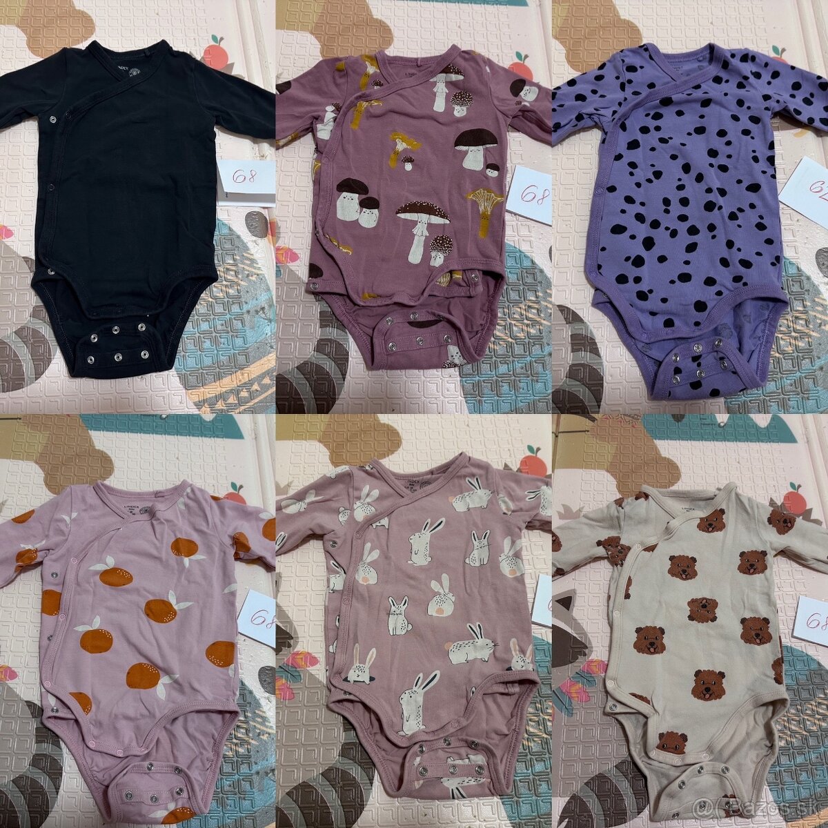 Lindex balik 62-68 body, pyzamka cca 45ks - 6