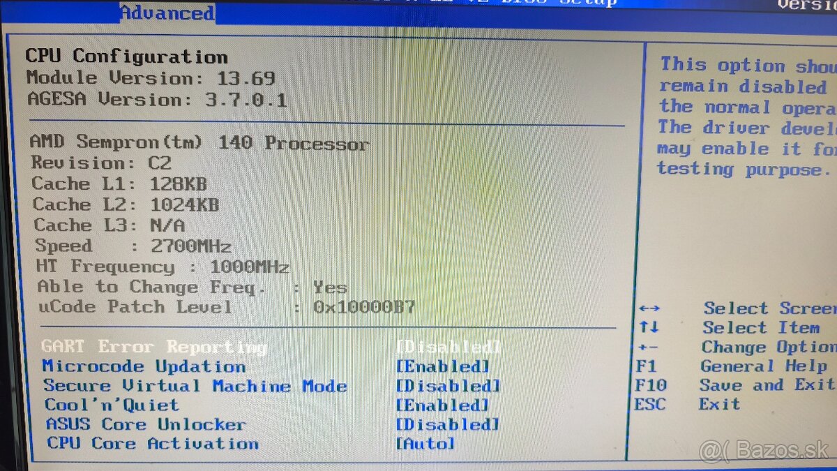 AM3 socket Asus M4N68T-M LE V2 - 6