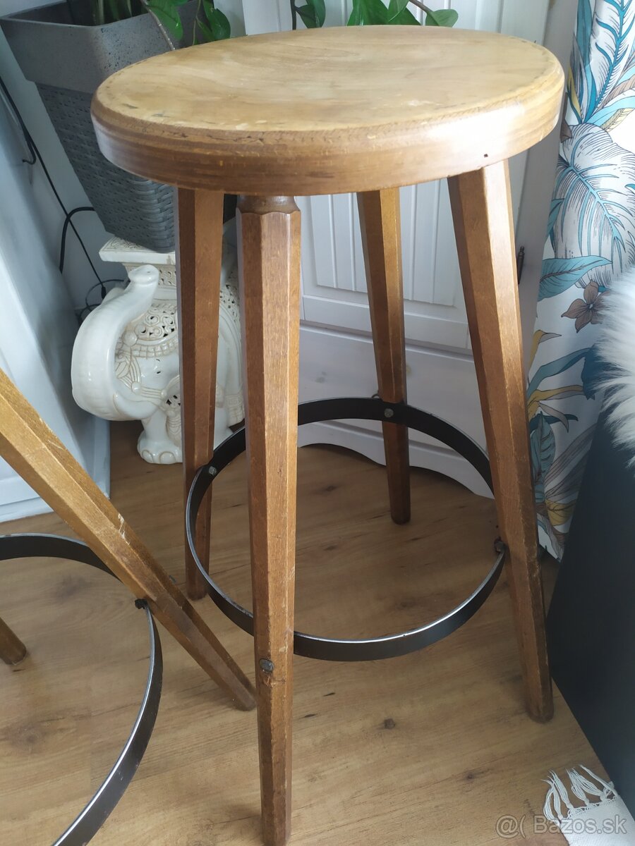 Staré barové stoličky - 6