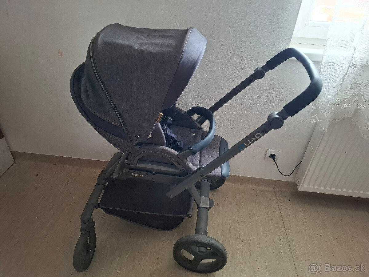 Športový kočík Inglesina QUAD + vajíčko so základňou - 6