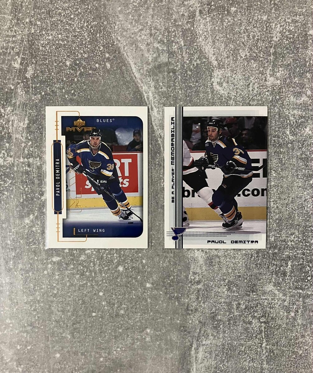 Hossa / Demitra - Hokejové kartičky - 6