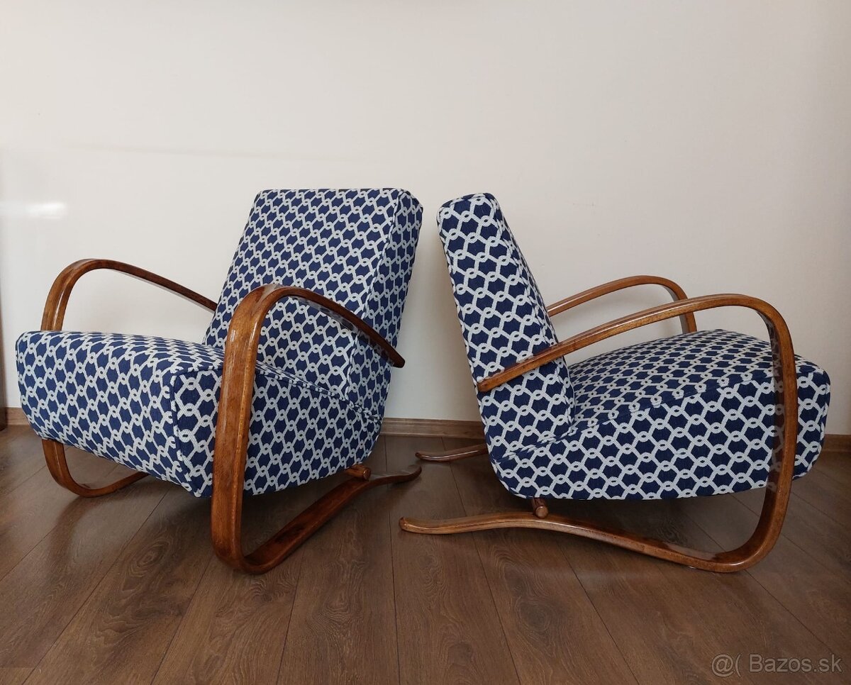 Retro kreslá Jindrich Halabala - 6