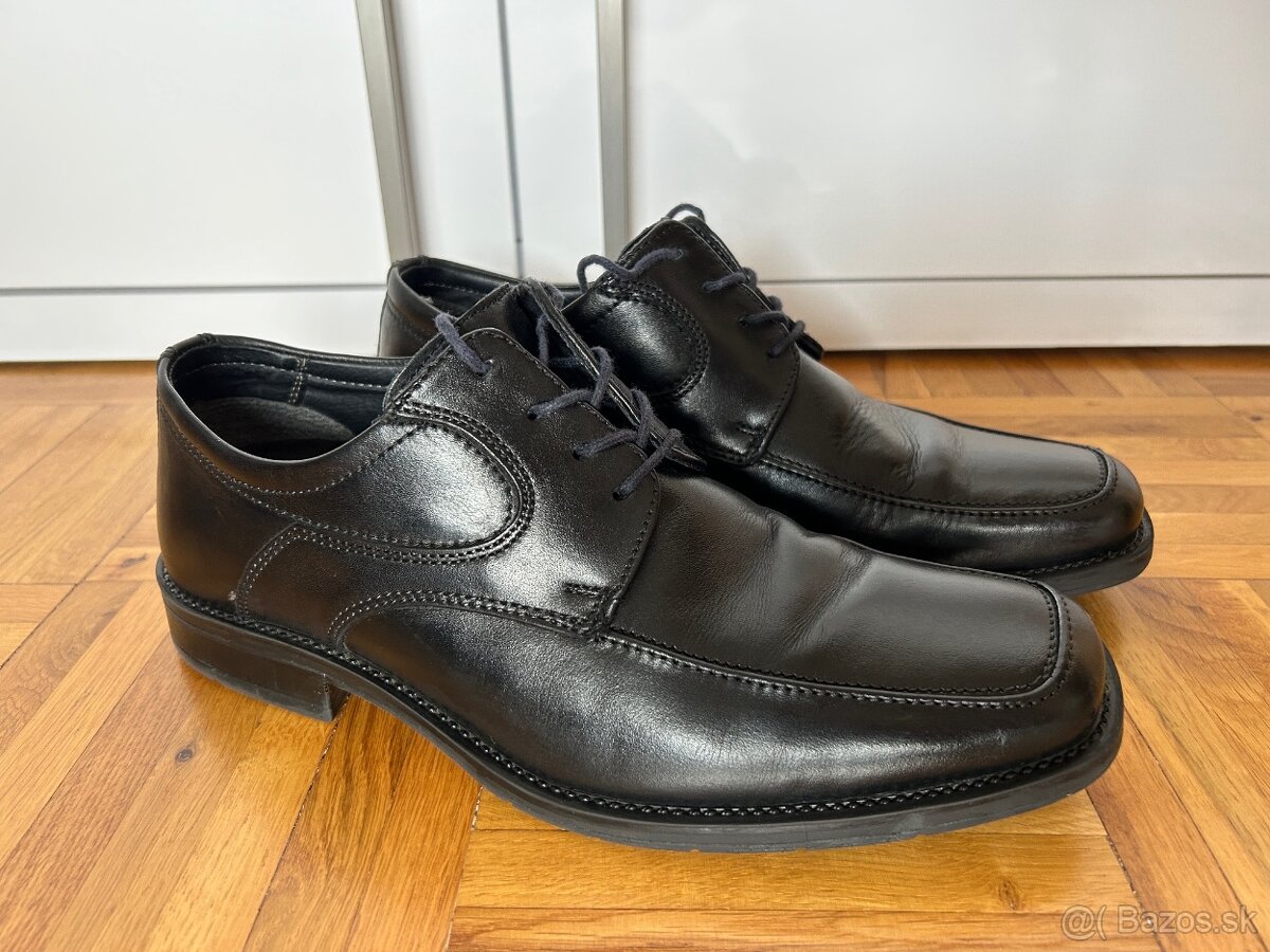 Pánsky oblek Marks & Spencer + Košeľa + Poltopánky - 6