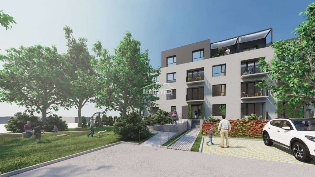 Exkluzívne na predaj 2 - izbový byt vo výstavbe 61,09 m2, Bo - 6