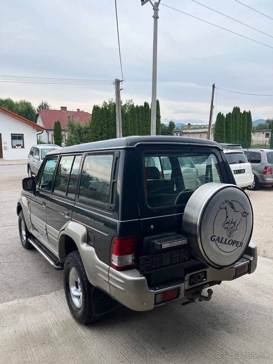 Hyundai Galloper 2.5 TDI 85kW = Ťažne, 7 Miestne = - 6