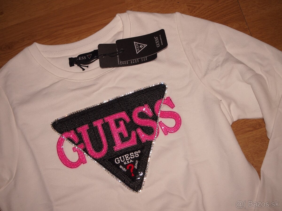 Guess dámska mikina lososová - 6