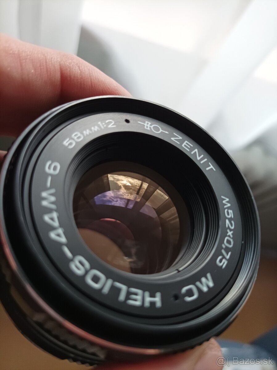 Helios 44M-6 MC 58mm f2, závit M42 - 6