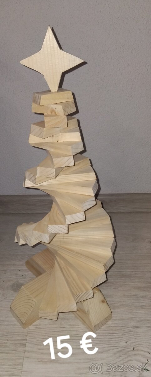 Drevené stromčeky a Betlehemy - 6