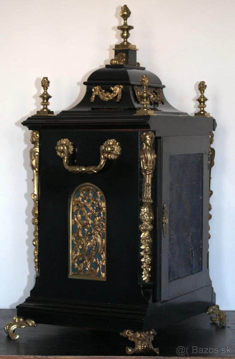 J.C. Jennens 10-zvonkové 5-gongové hodiny s držiakom - 6