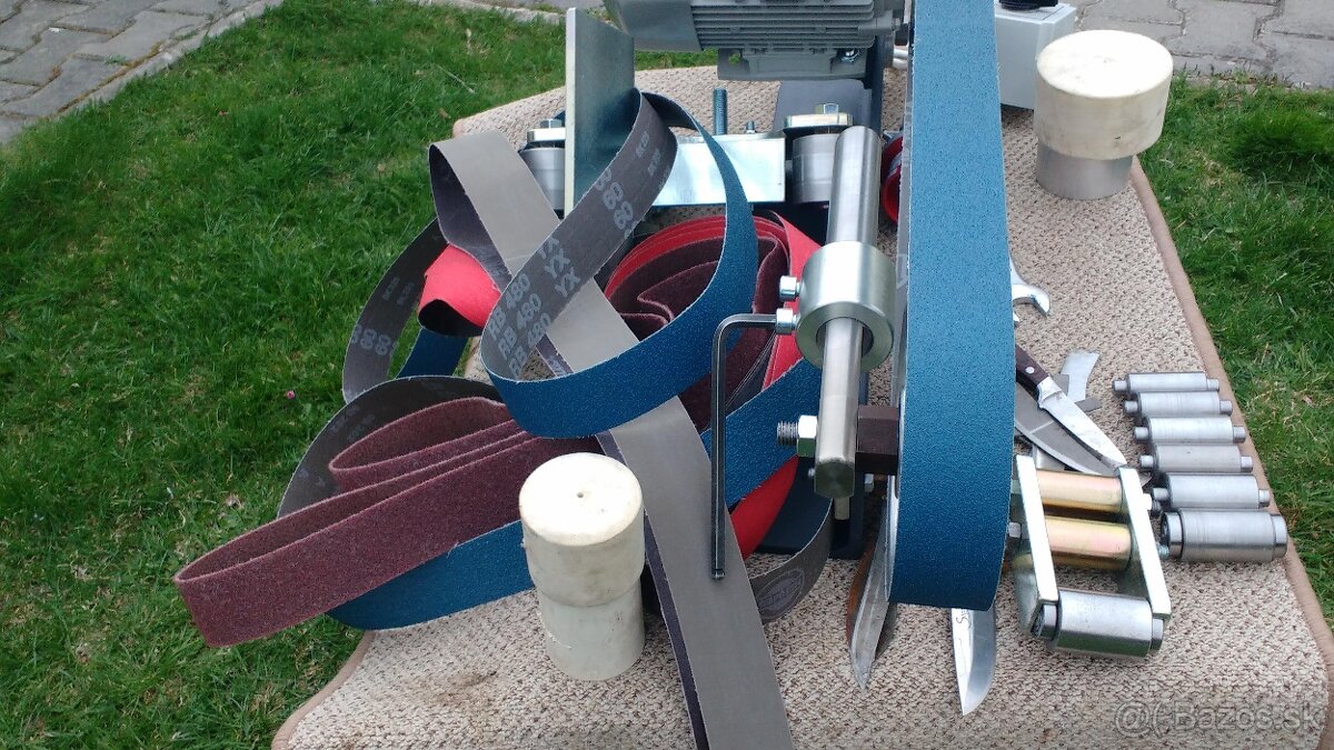 Pásová bruska na noze - 6