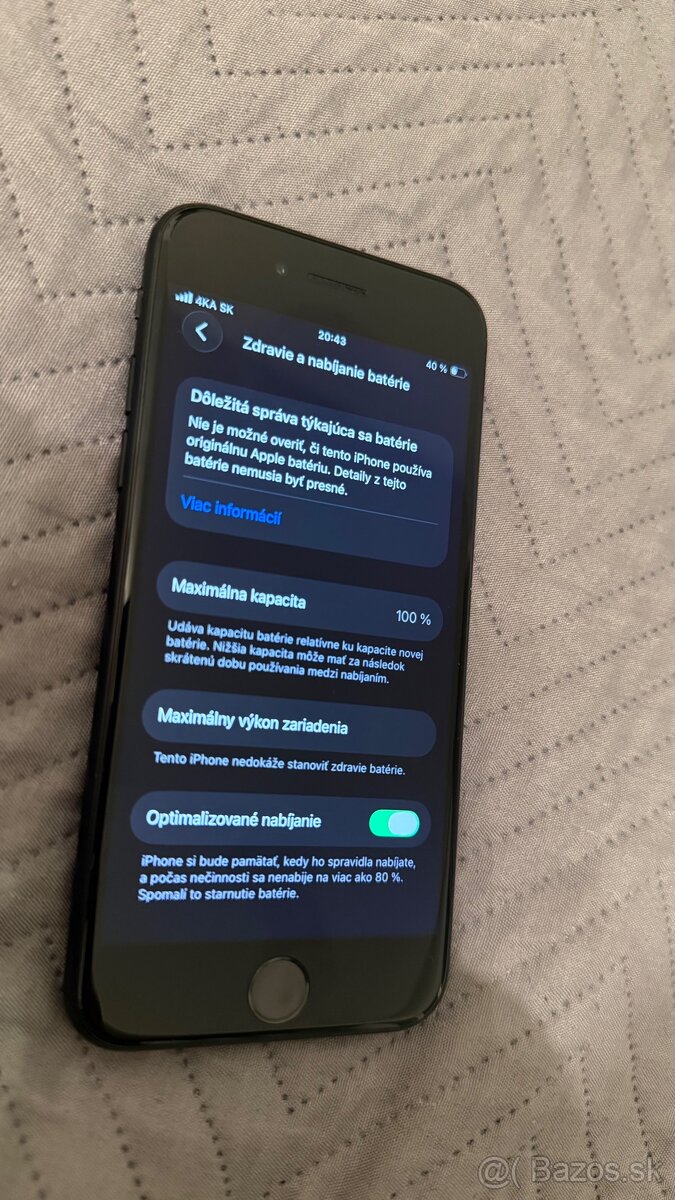 iPhone SE 2020, 64 GB čierny - 6