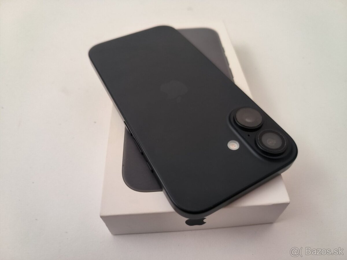 apple iphone 16 128gb Midnight / Batéria 95% - 6