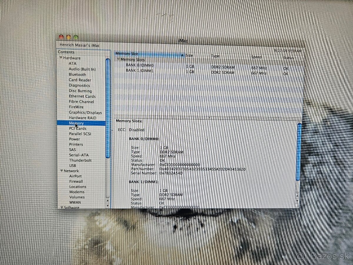 Vintage: Funkčný iMac 20" Intel Core Duo iTunes Apple - 6