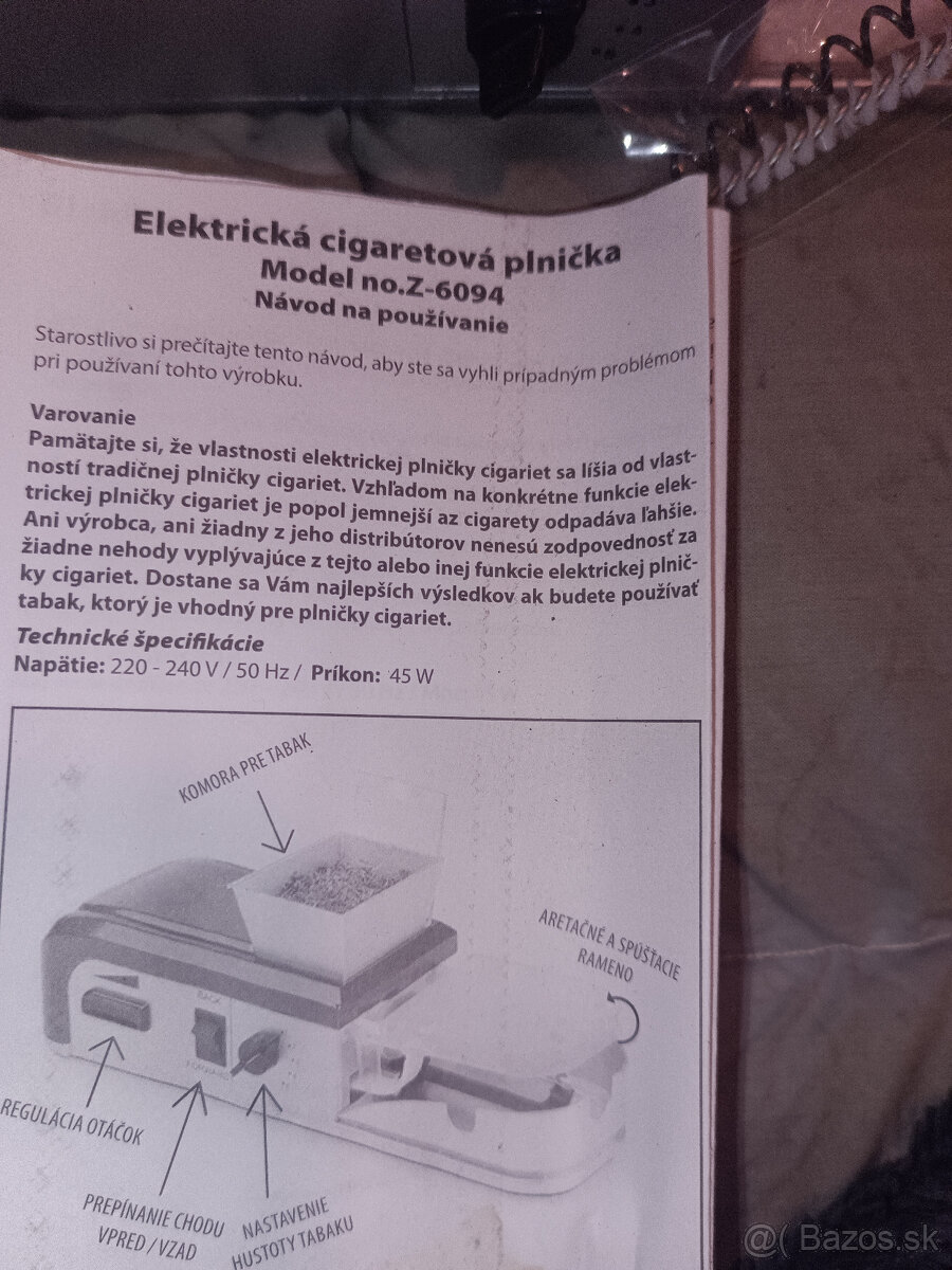 plnička cigariet elektricka - 6