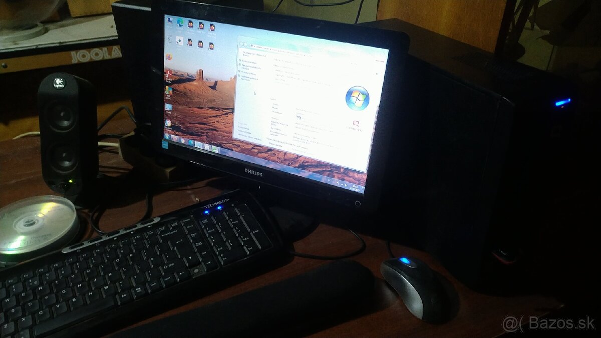 Compaq CQ1100 stolný pc malý - 6