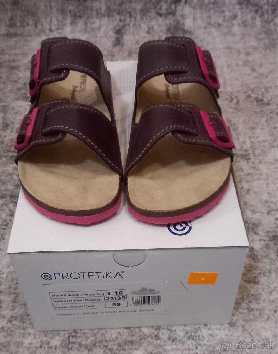 Ortopedické detské sandále a šlapky za polovicu - 6