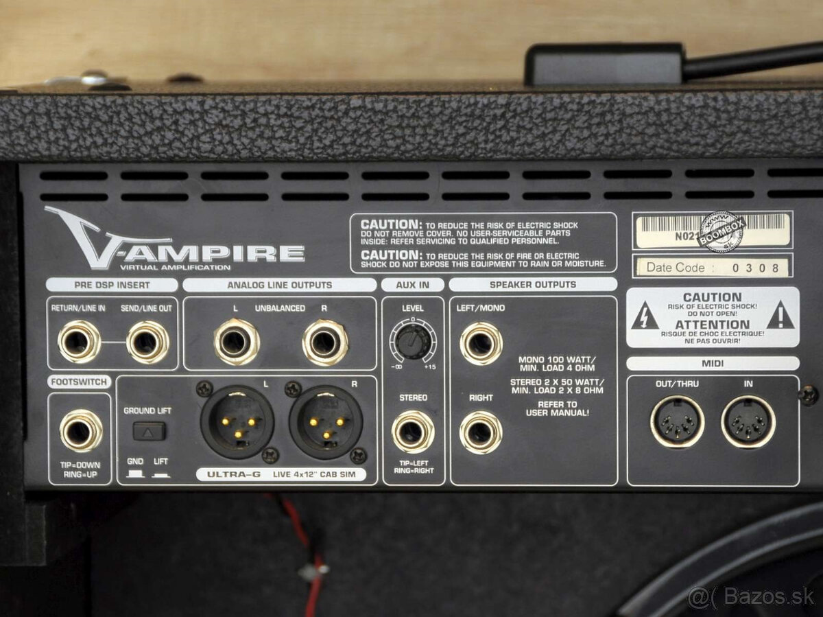 Behringer Vampire LX112, gitarové kombo - 6