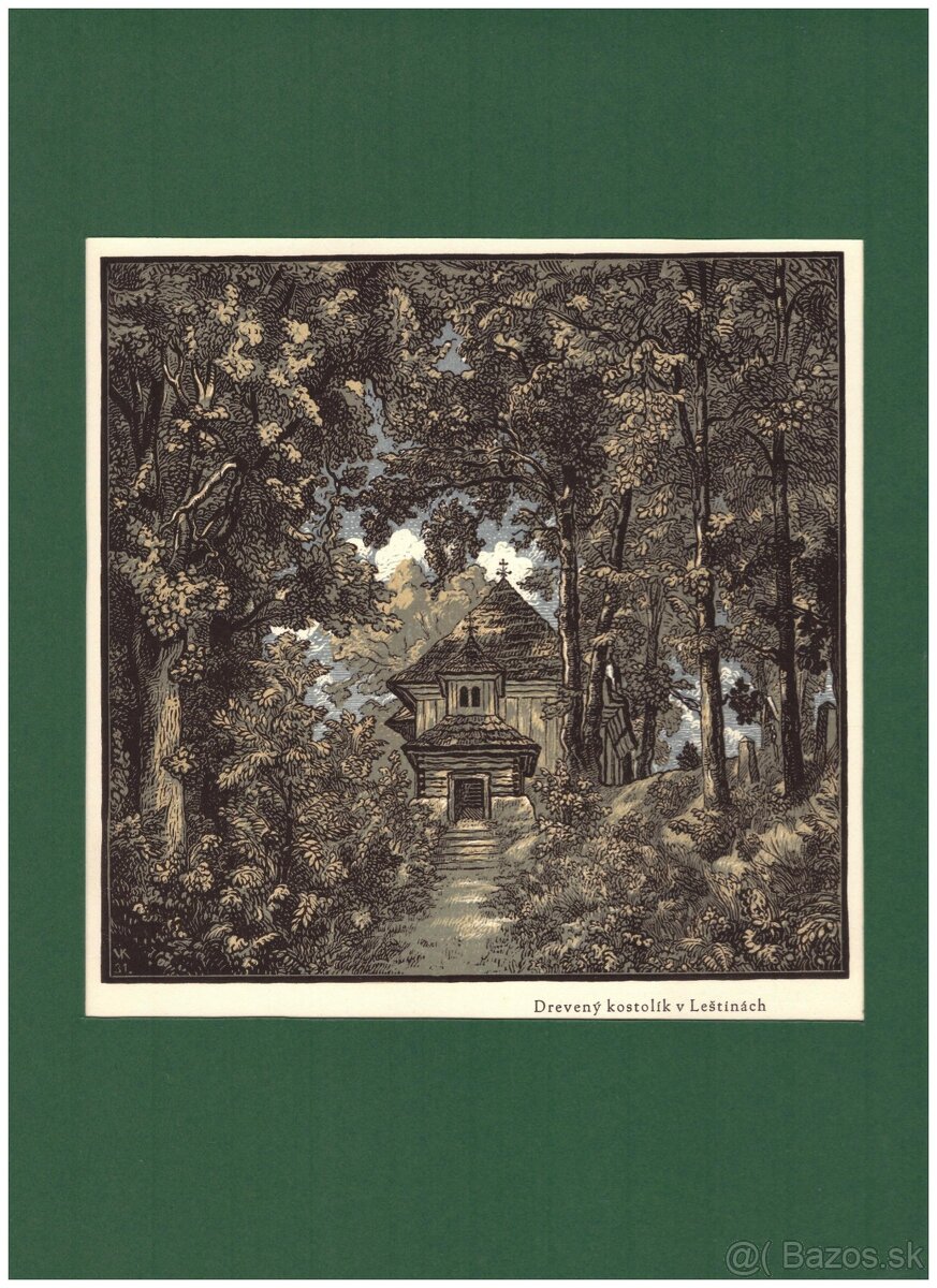 Karel Vik - drevoryty 1 - 6