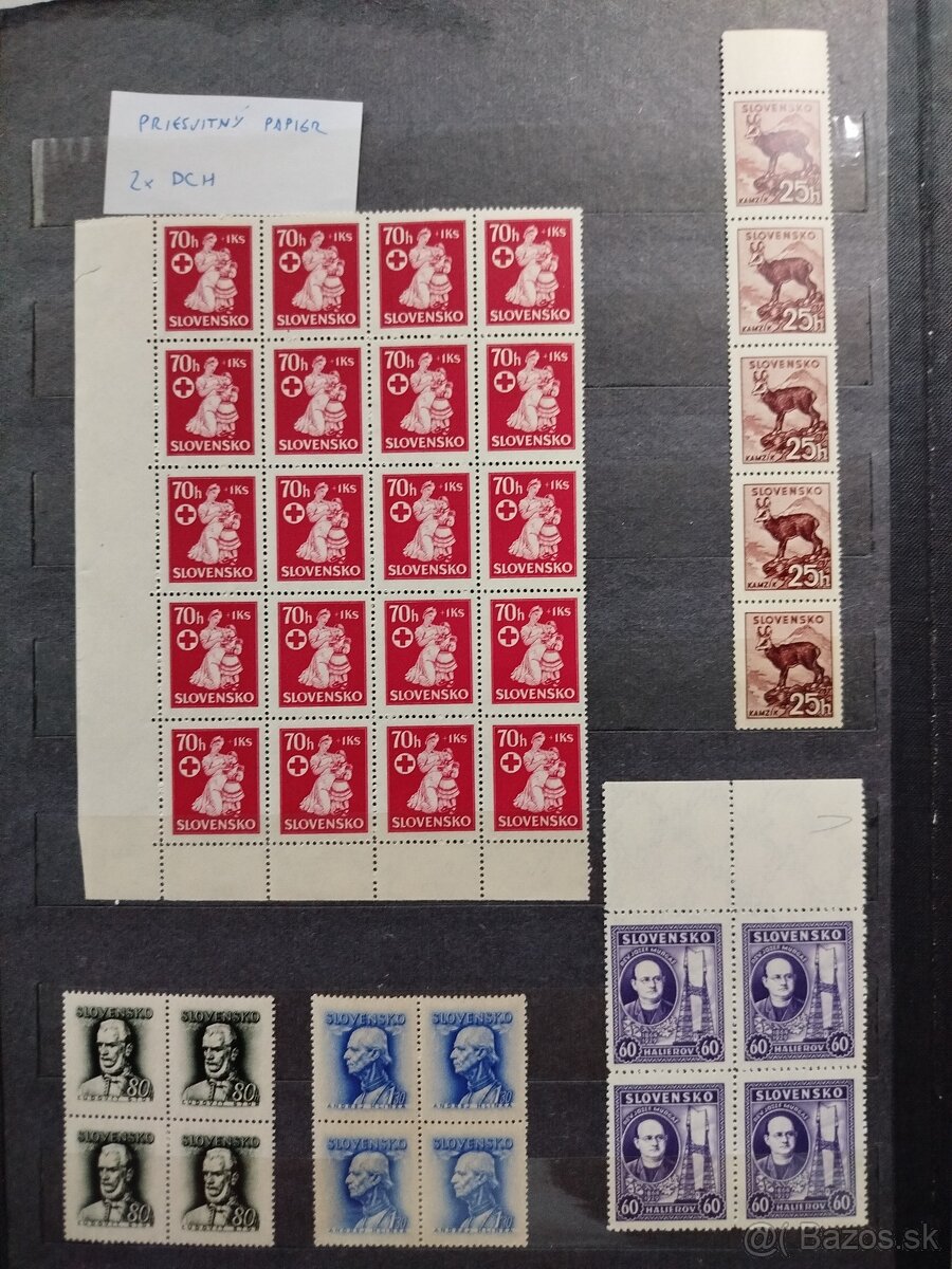 Slovenský štát - partia známok - 6